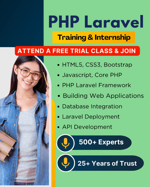 Php Laravel Training in Delhi