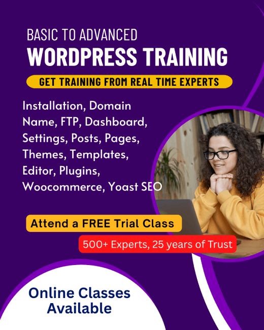 Wordpress Training in Pathanamthitta