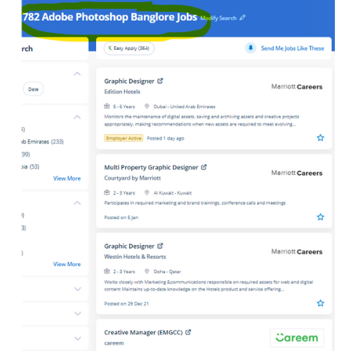 Adobe Photoshop internship jobs in Kalyan