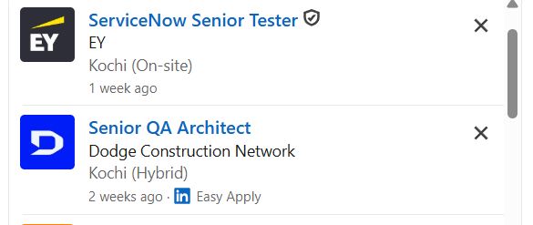 AI for Software Testing internship jobs in Hyderabad