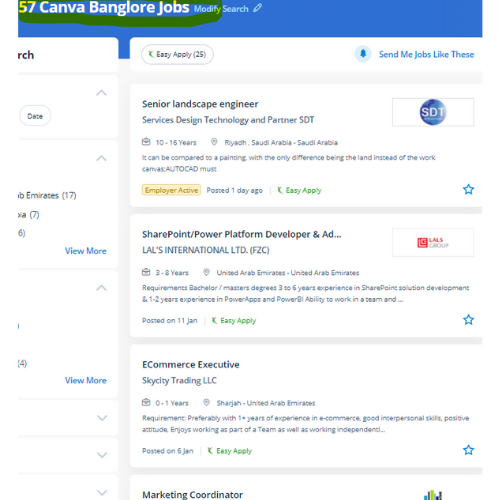 Canva internship jobs in Mangaluru