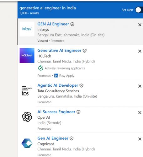 Generative AI & LLM Development internship jobs in Indore