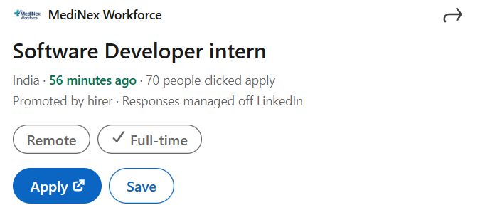 HealthTech Software Development Course internship jobs in Gurgaon