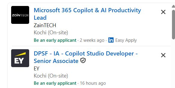 Microsoft Copilot & AI Productivity internship jobs in Punjab