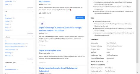 Off-Page SEO internship jobs in Kalyan