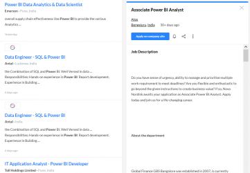 Power BI internship jobs in Delhi